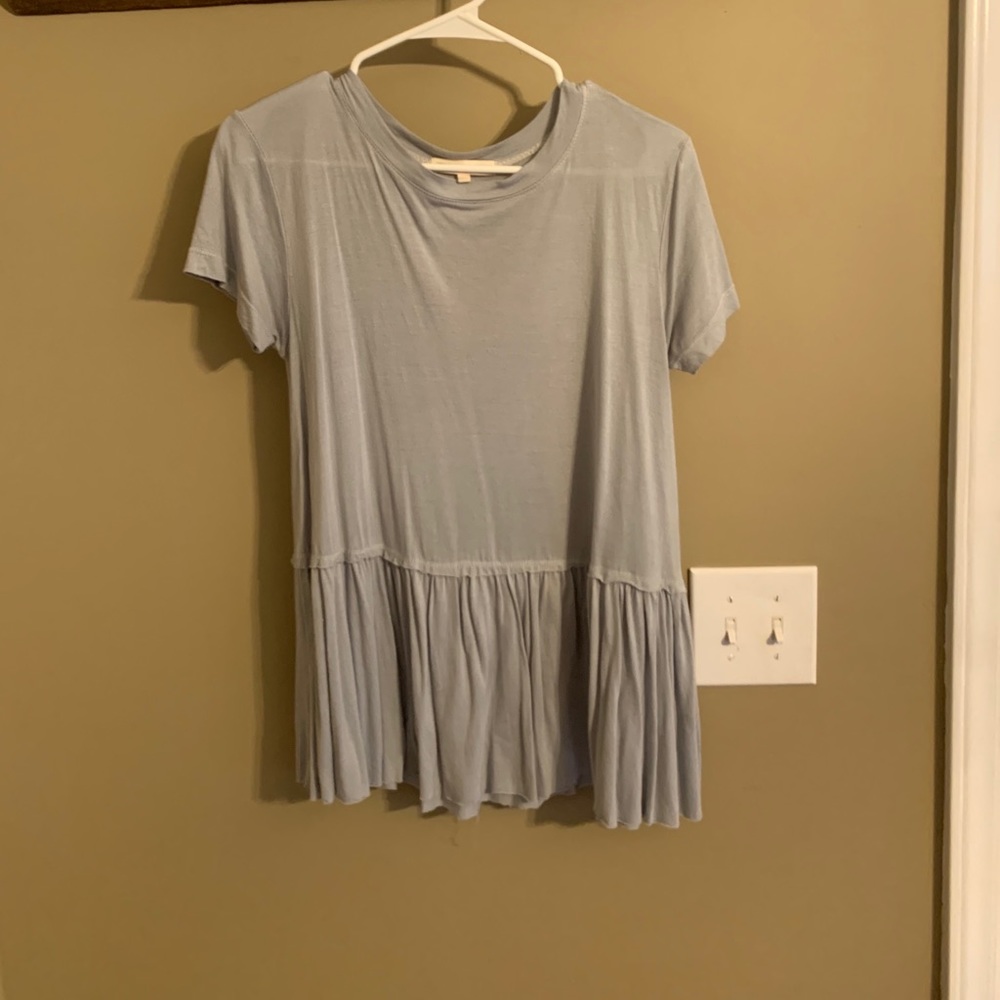 Truly madly deeply peplum tee